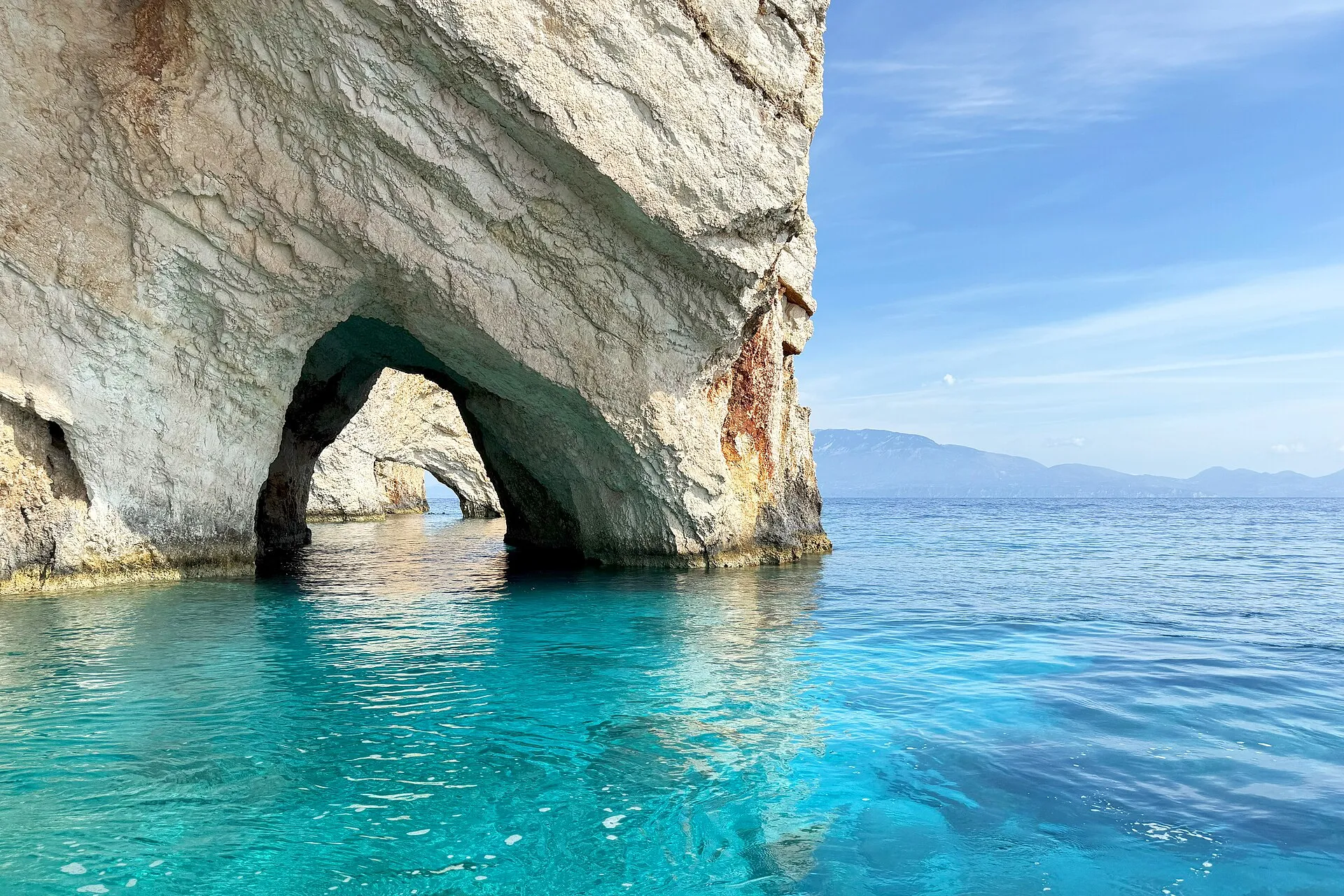 Blue Caves Boat Tour